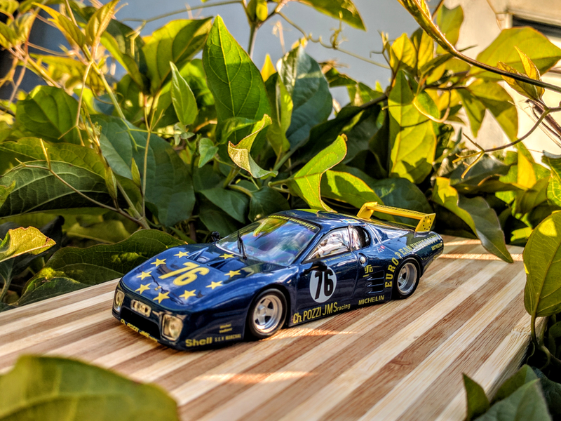 Illustration for article titled Ferrari's Blue Whale Boxer: Pozzi 512BB/LM, Le Mans 1980